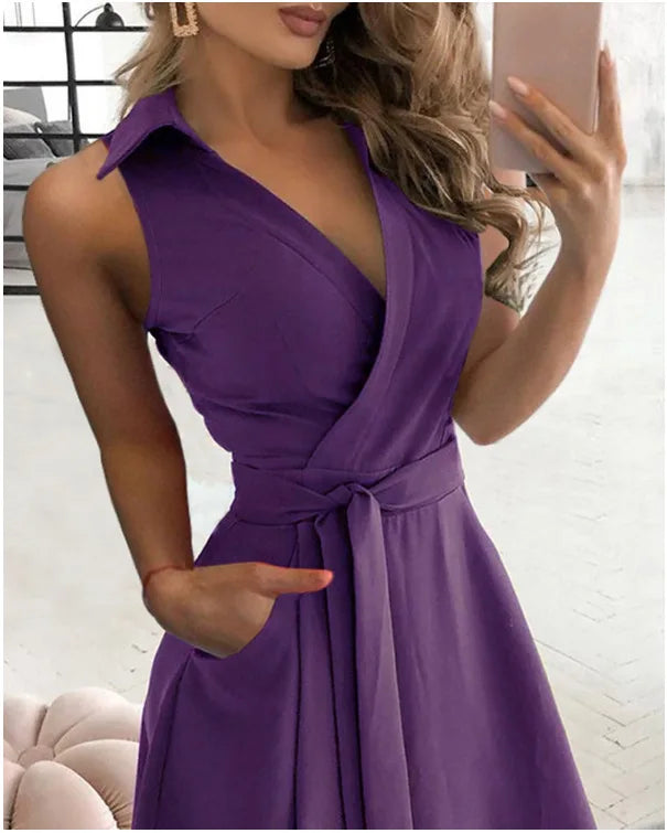 V-neck  Hip