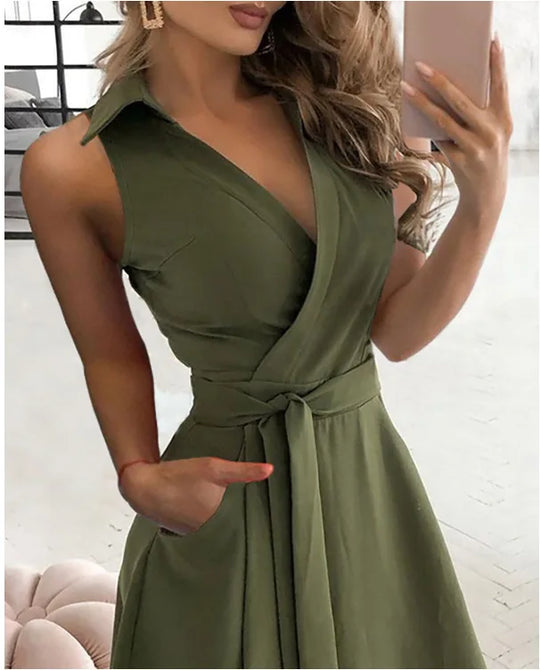 V-neck  Hip
