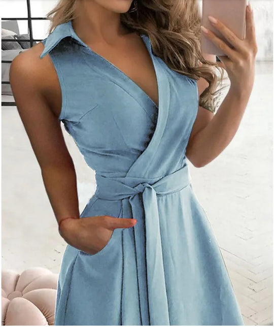 V-neck  Hip